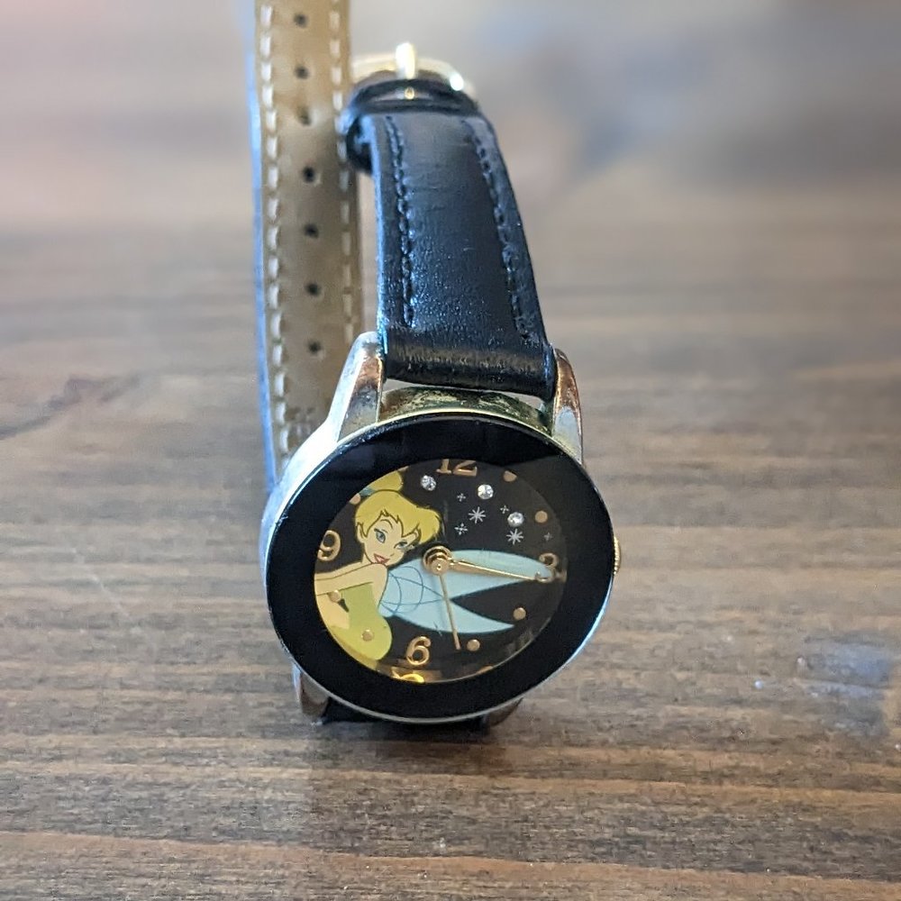 Disney Black Tinkerbell Watch